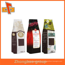 Guangzhou fábrica de novos produtos quentes papel kraft stand up sacos de café personalizado com mais de dez anos de experiência de exportação